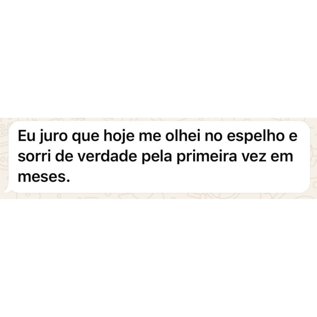 Relato no WhatsApp